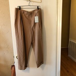 Everlane put together pants in toasted coconut size 16